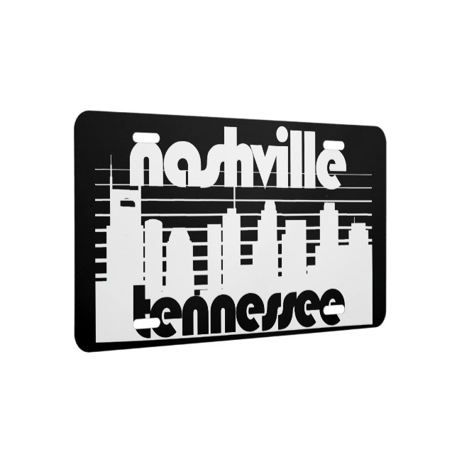 Nashville Tennessee License Plate (Right)