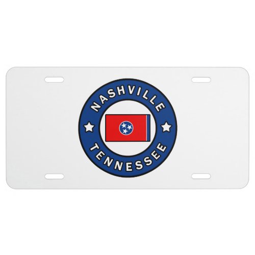 Nashville Tennessee License Plate
