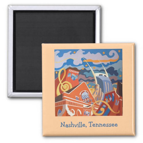 Nashville Tennessee magnet