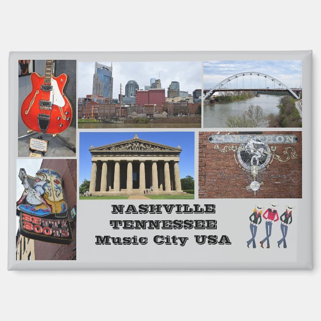Nashville Tennessee  Magnet (Front)