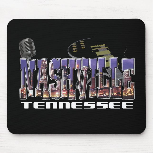 Nashville Tennessee Mouse Pad (Front)