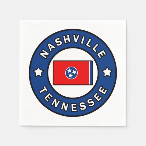 Nashville Tennessee Napkins