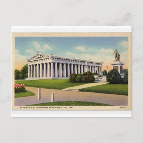 Nashville Tennessee Parthenon Postcard