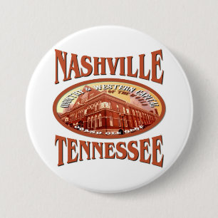 Nashville Tennessee Pinback Button