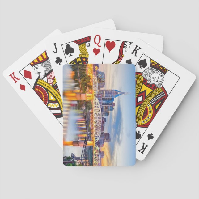 Nashville, Tennessee Poker Cards (Back)
