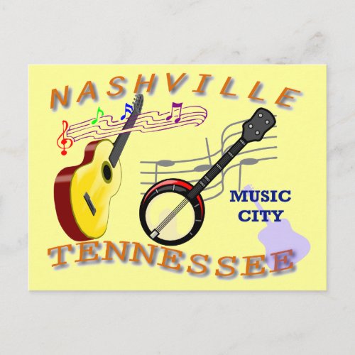 Nashville Tennessee Postcard