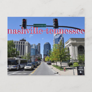 nashville-tennessee postcard
