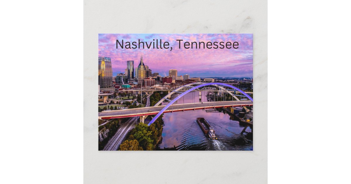 Nashville, Tennessee Postcard | Zazzle