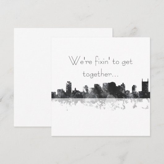 NASHVILLE, TENNESSEE SKYLINE (Front/Back)