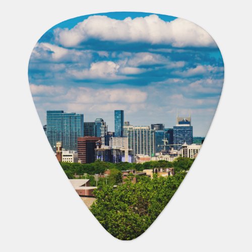 Nashville Tennessee Skyline 2021 _ Guitar Pick
