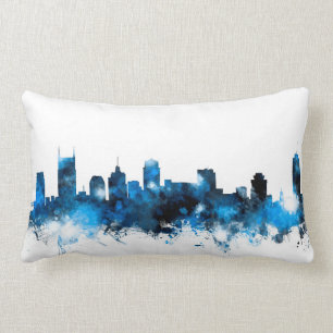 Nashville Tennessee Skyline Lumbar Pillow