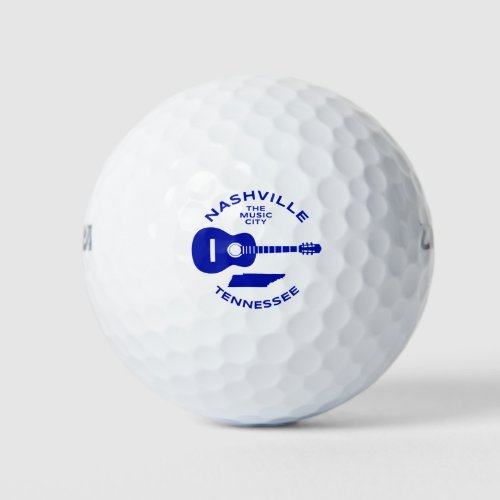 Nashville Tennessee The Music City Golf Balls