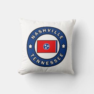 Nashville Tennessee Throw Pillow