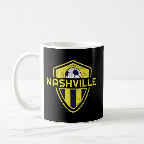 Nashville Tennessee Tn Blue And Yellower Coffee Mug