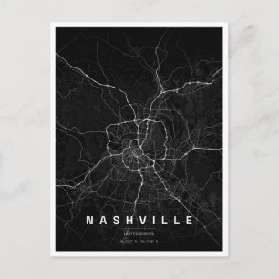 nashville tennessee travel postcard