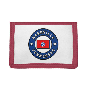Nashville Tennessee Trifold Wallet