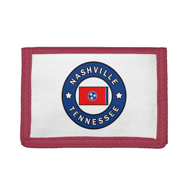 Nashville Tennessee Trifold Wallet (Front)