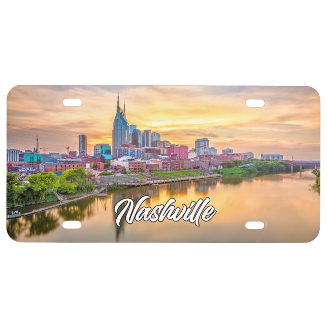 Nashville, Tennessee, United States License Plate (Front)