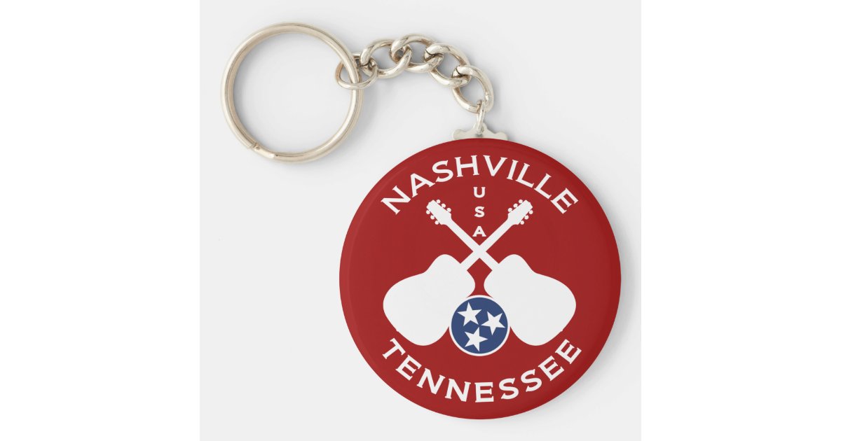 Nashville, Tennessee USA Keychain