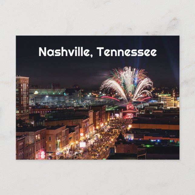 Nashville, Tennessee USA Postcard (Front)