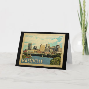 Nashville Tennessee Vintage Card