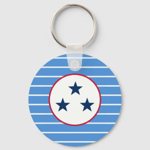 Nashville, Tennessee Volunteer State Keychain