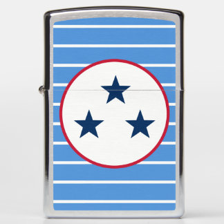 Nashville, Tennessee Volunteer State Tri-Star Zippo Lighter