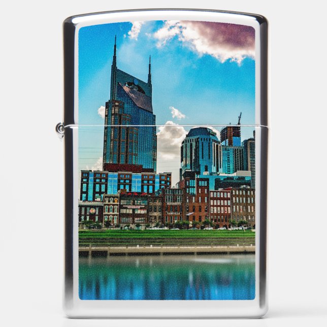Nashville Tennessee - Zippo Lighter v3 (Front)