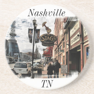 "Nashville, TN" Drink Coaster