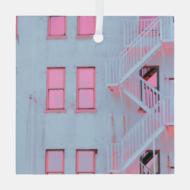 Nashville TN Glass Ornament (Back)