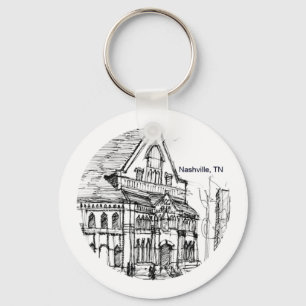 Nashville,TN Keychain