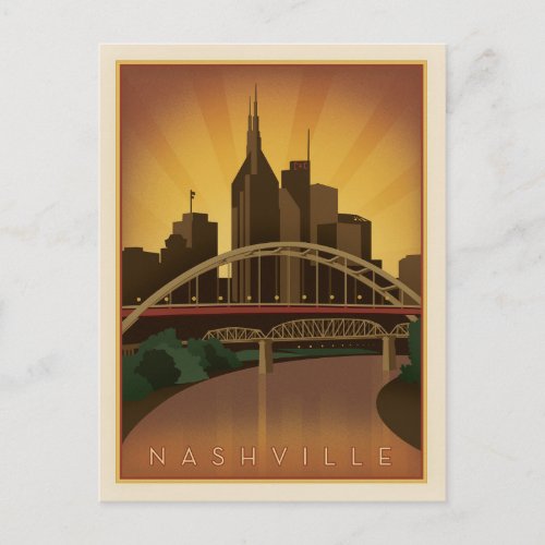 Nashville TN _ Legacy Bridges Postcard