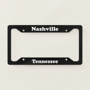 Nashville TN License Plate Frame