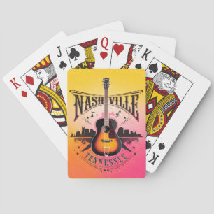Nashville, TN - Music City USA Poker Cards