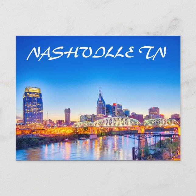 NASHVILLE TN POSTCARD (Front)
