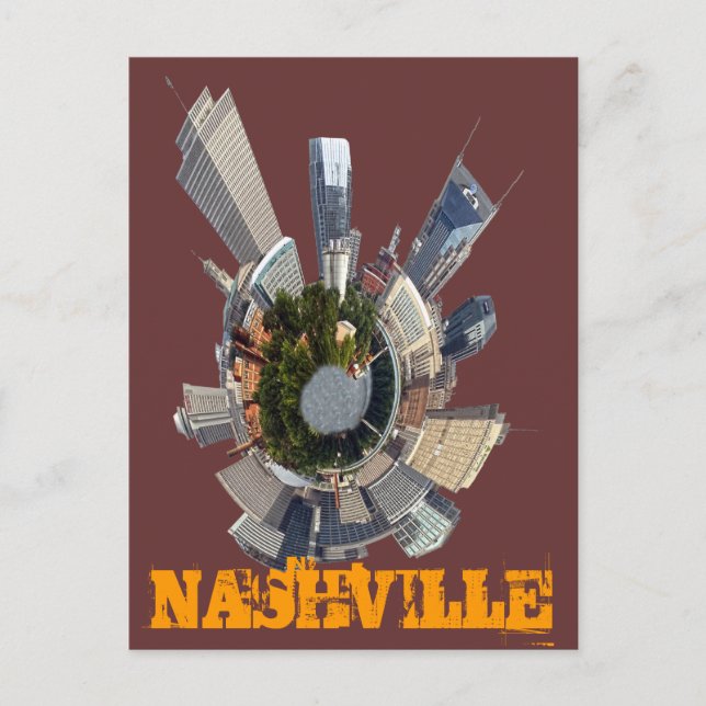 NASHVILLE TN POSTCARD (Front)
