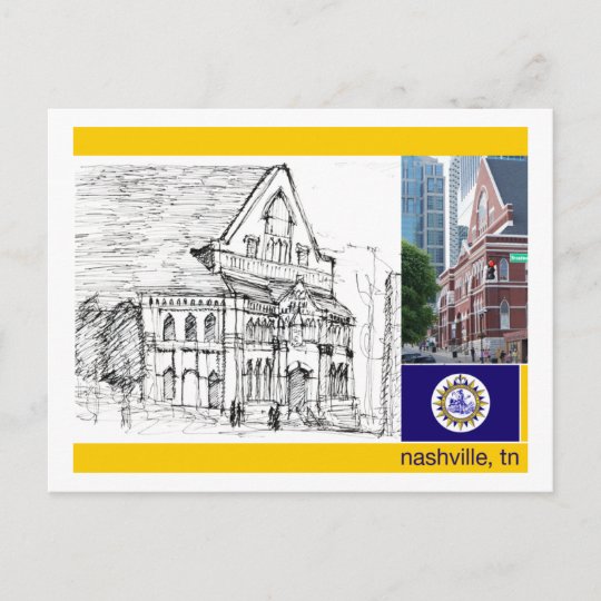 Nashville TN: Postcard | Zazzle.com