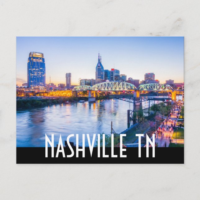NASHVILLE TN POSTCARD (Front)