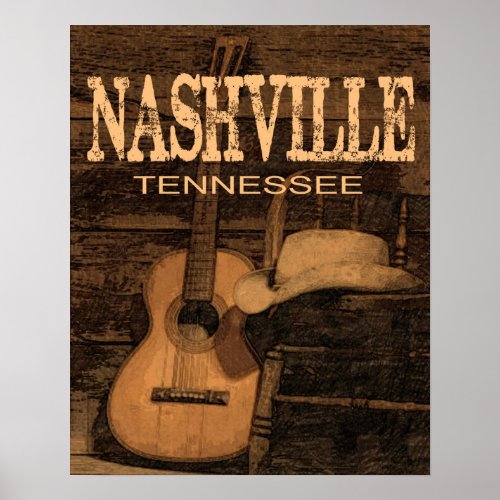 Nashville TN Poster