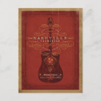 Nashville, TN - Red Guitar