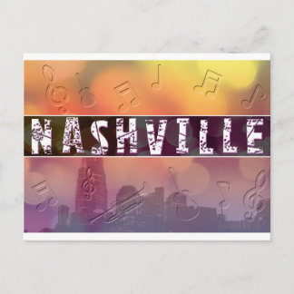 Nashville, TN Retro Postcard