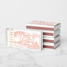Nashville Toile Bachelorette Coral Pink on White