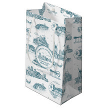 Nashville Toile Twilight on White