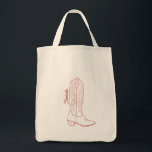 Nashville Tote Bag<br><div class="desc">Get ready to embrace the Nashville spirit with our "Nashville Tote Bag" adorned with a charming cowboy boot illustration. Whether you're a country music enthusiast or a fan of Nashville's vibrant culture, this tote bag lets you carry a piece of Music City with you wherever you go. The design captures...</div>
