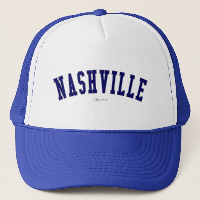 Nashville Trucker Hat (Front)
