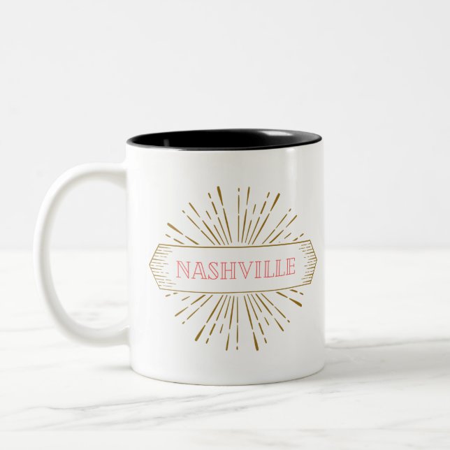 Nashville Two-Tone Coffee Mug (Left)