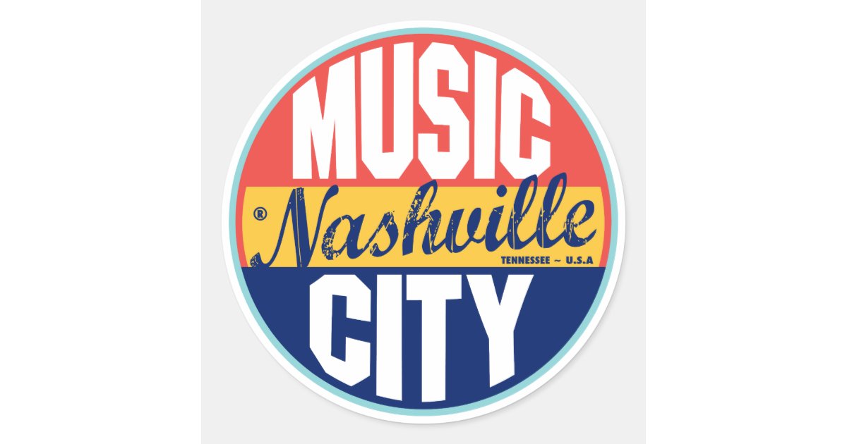 Nashville Vintage Label | Zazzle.com