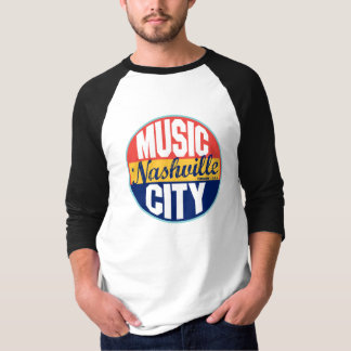 Raglan - Nashville Vintage Label T-Shirt