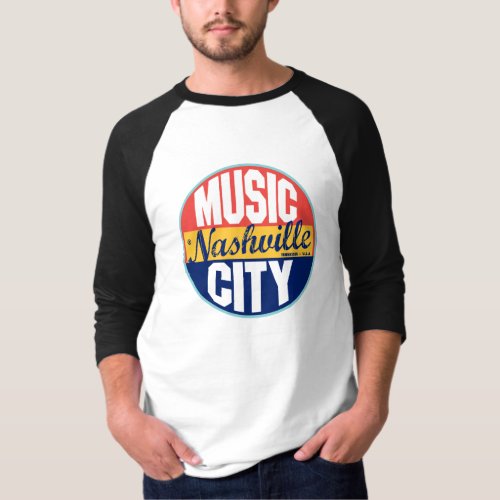 Nashville Vintage Label T_Shirt