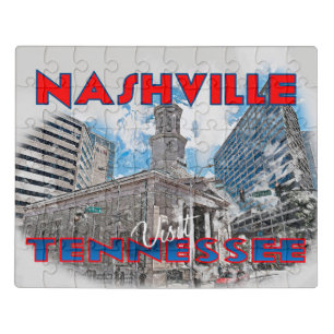 Nashville, Visit Tennessee Jigsaw Puzzle